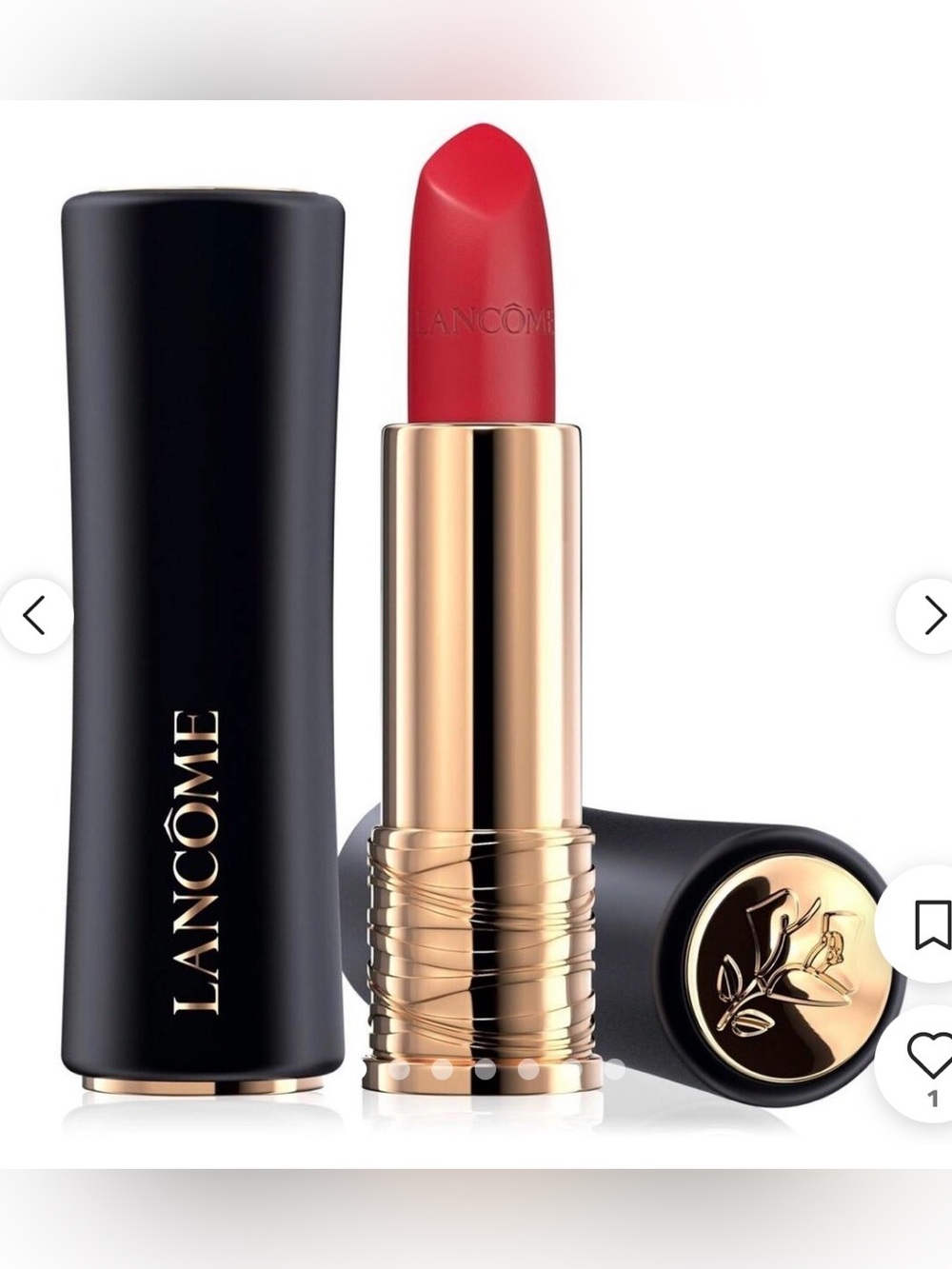 Lancôme L'absolu Rouge Drama Matte Lipstick- # 505 Attrape Coeur
